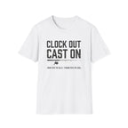 Clock Out Cast On