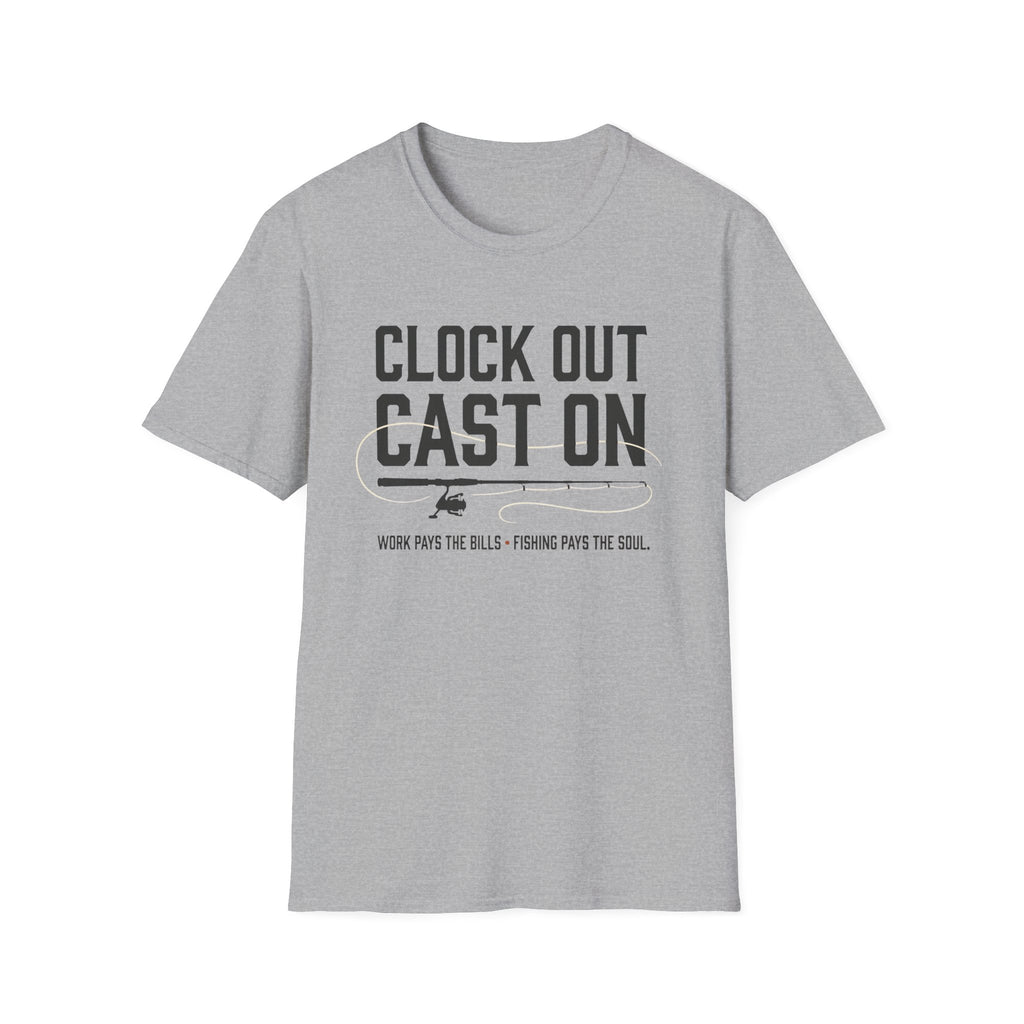 Clock Out Cast On