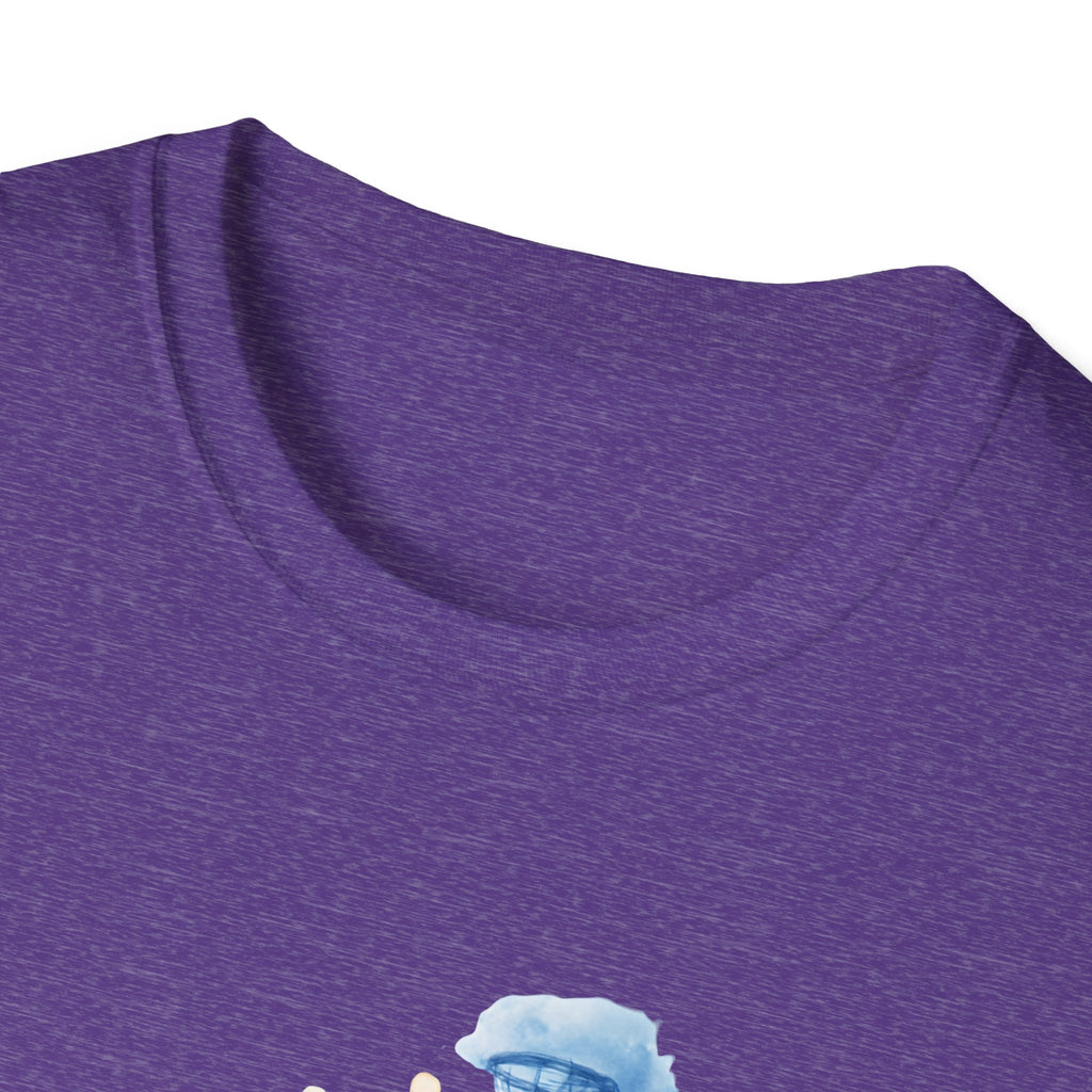 Watercolor basketball scene T-Shirt