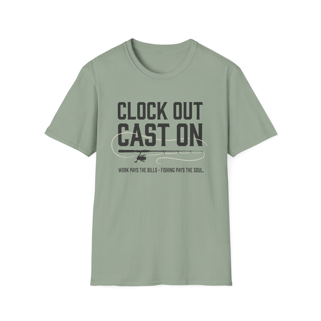 Clock Out Cast On