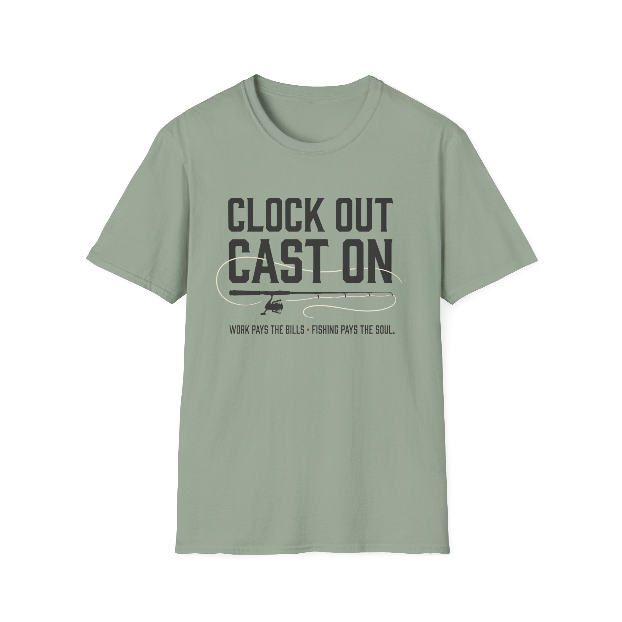 Clock Out Cast On