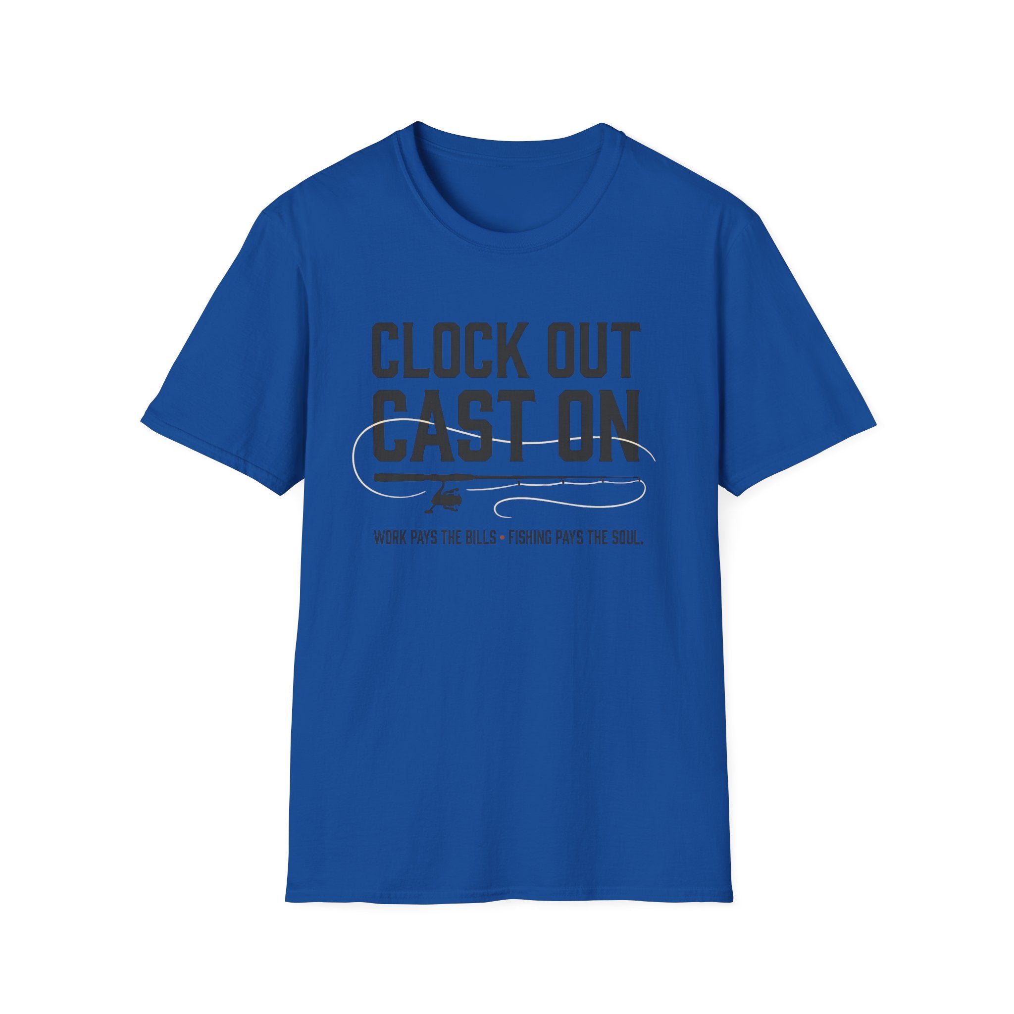 Clock Out Cast On