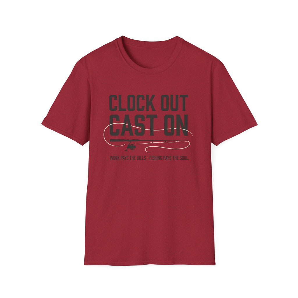 Clock Out Cast On