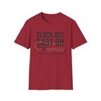 Clock Out Cast On