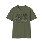 Clock Out Cast On