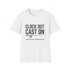 Clock Out Cast On
