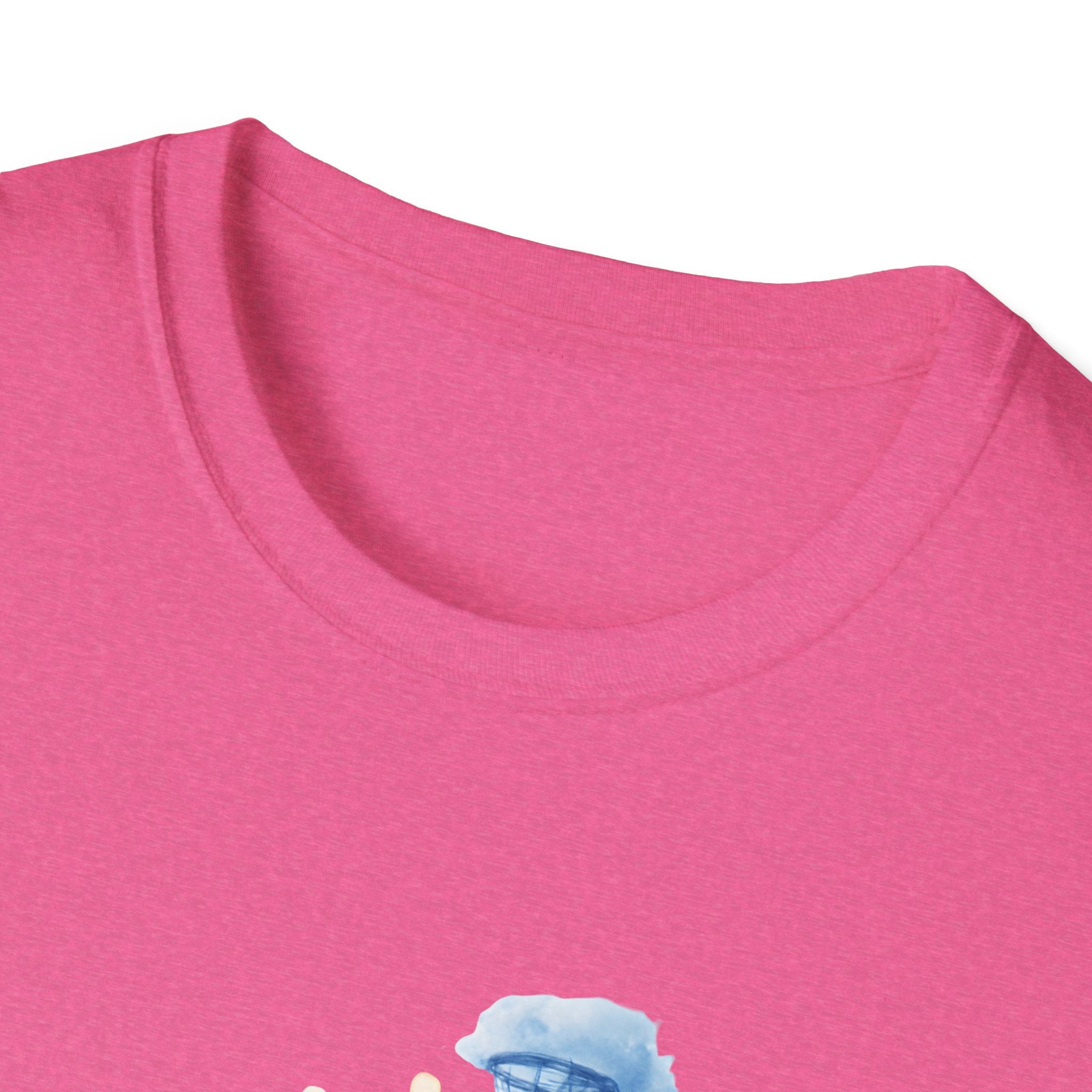Watercolor basketball scene T-Shirt