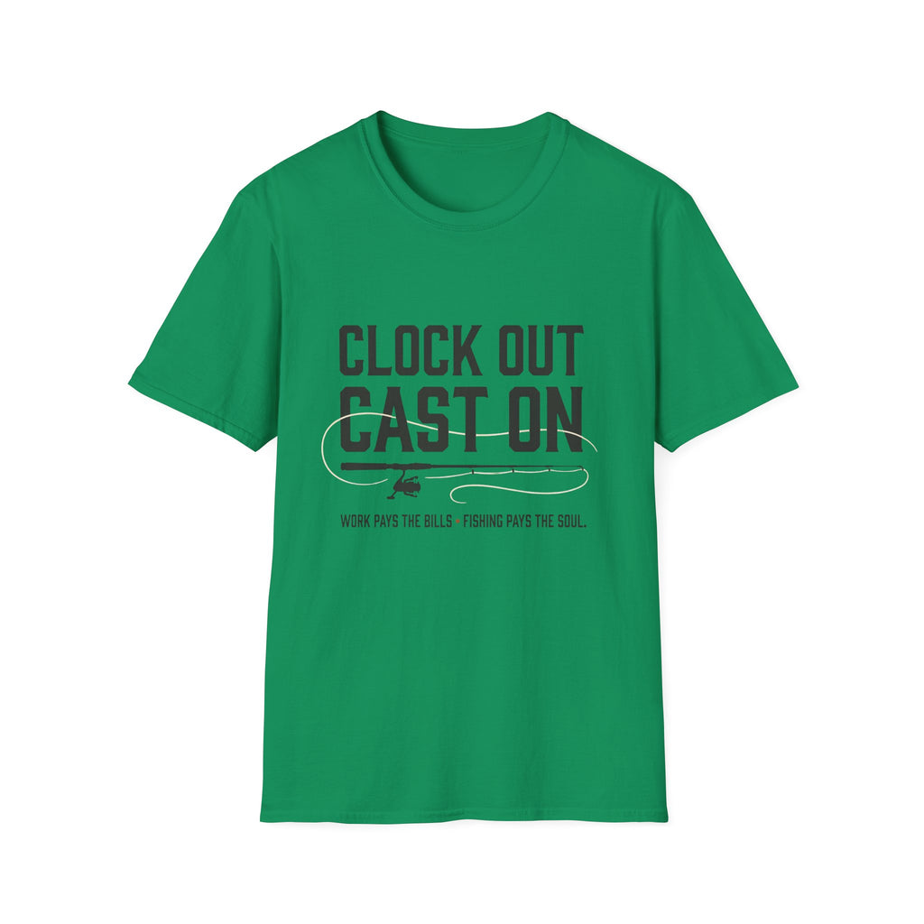 Clock Out Cast On