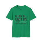 Clock Out Cast On