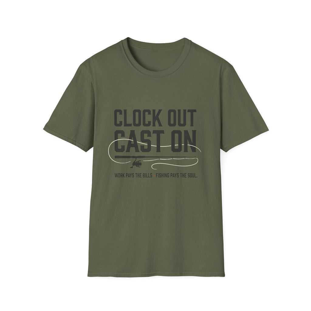 Clock Out Cast On