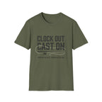 Clock Out Cast On