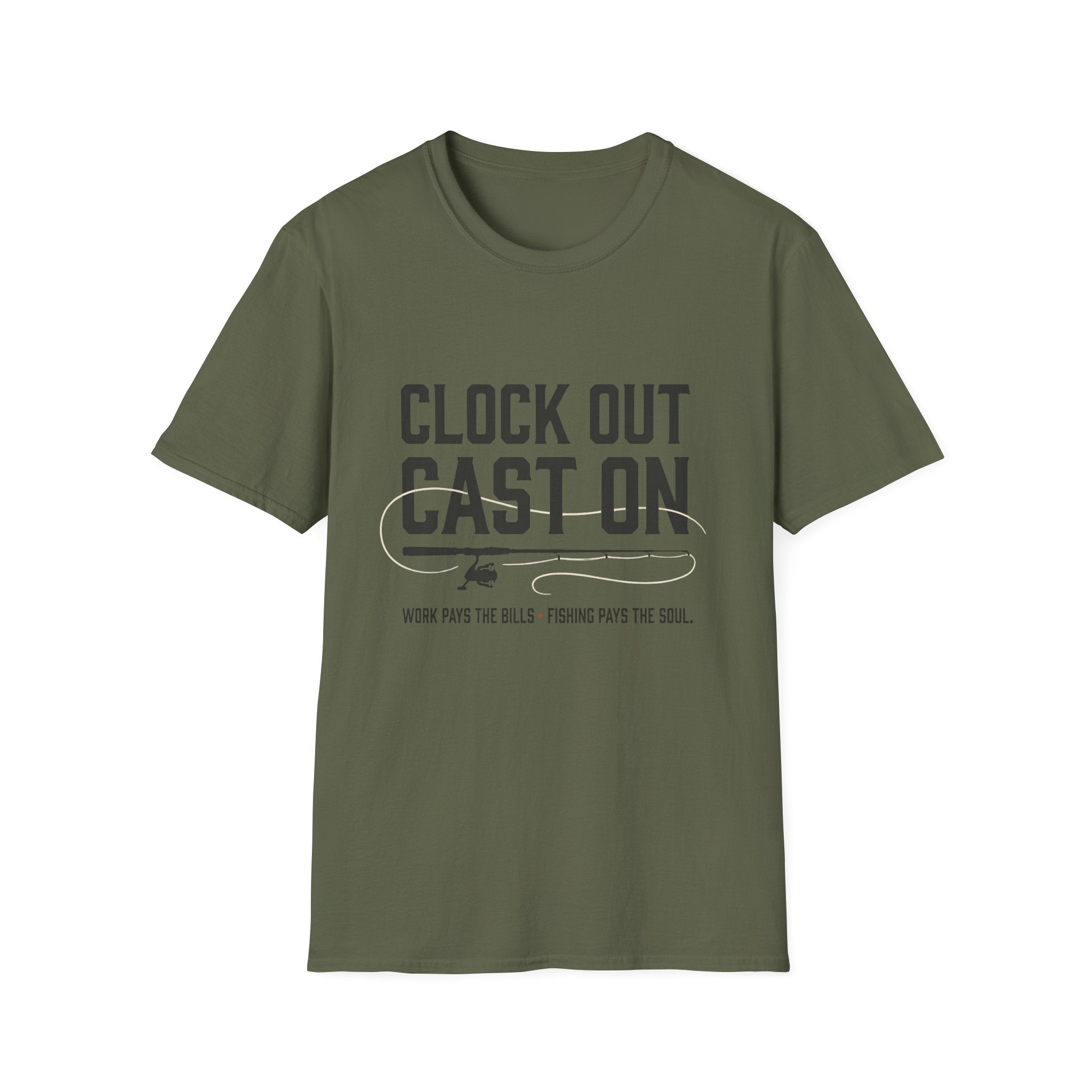 Clock Out Cast On