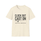 Clock Out Cast On