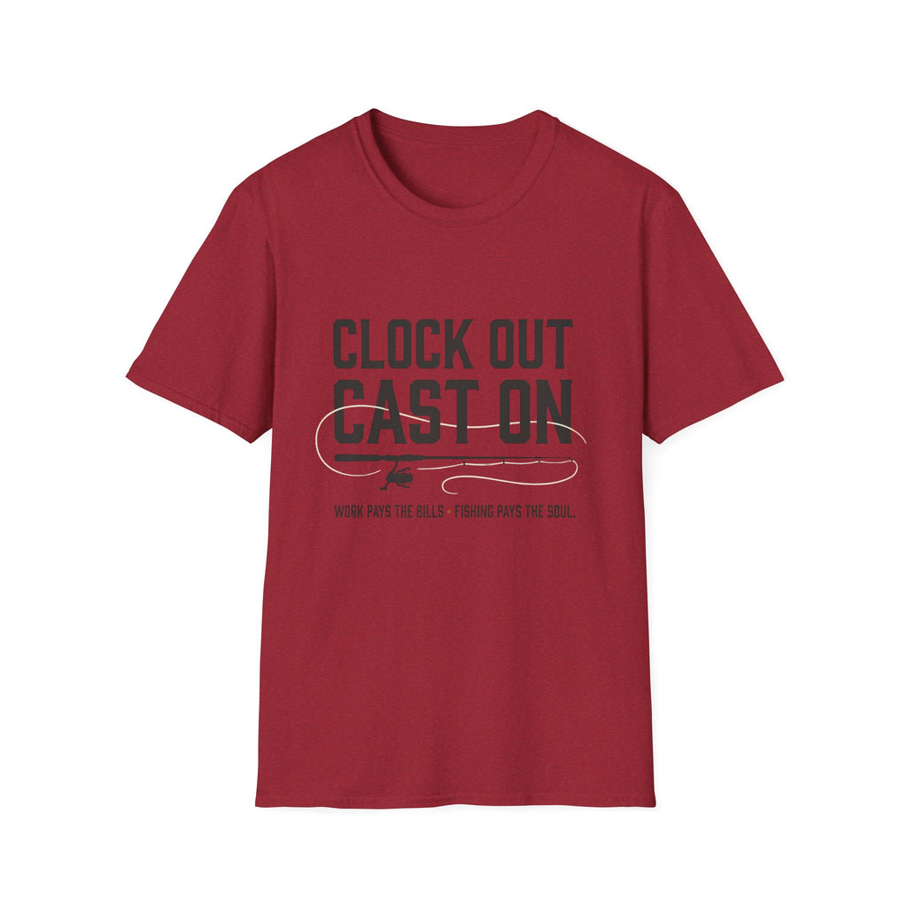 Clock Out Cast On