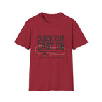 Clock Out Cast On