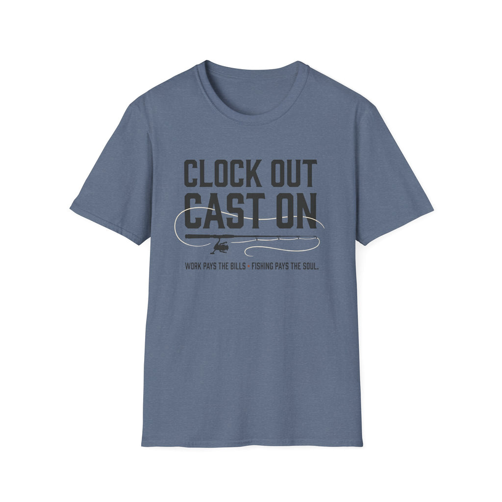 Clock Out Cast On