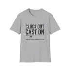 Clock Out Cast On