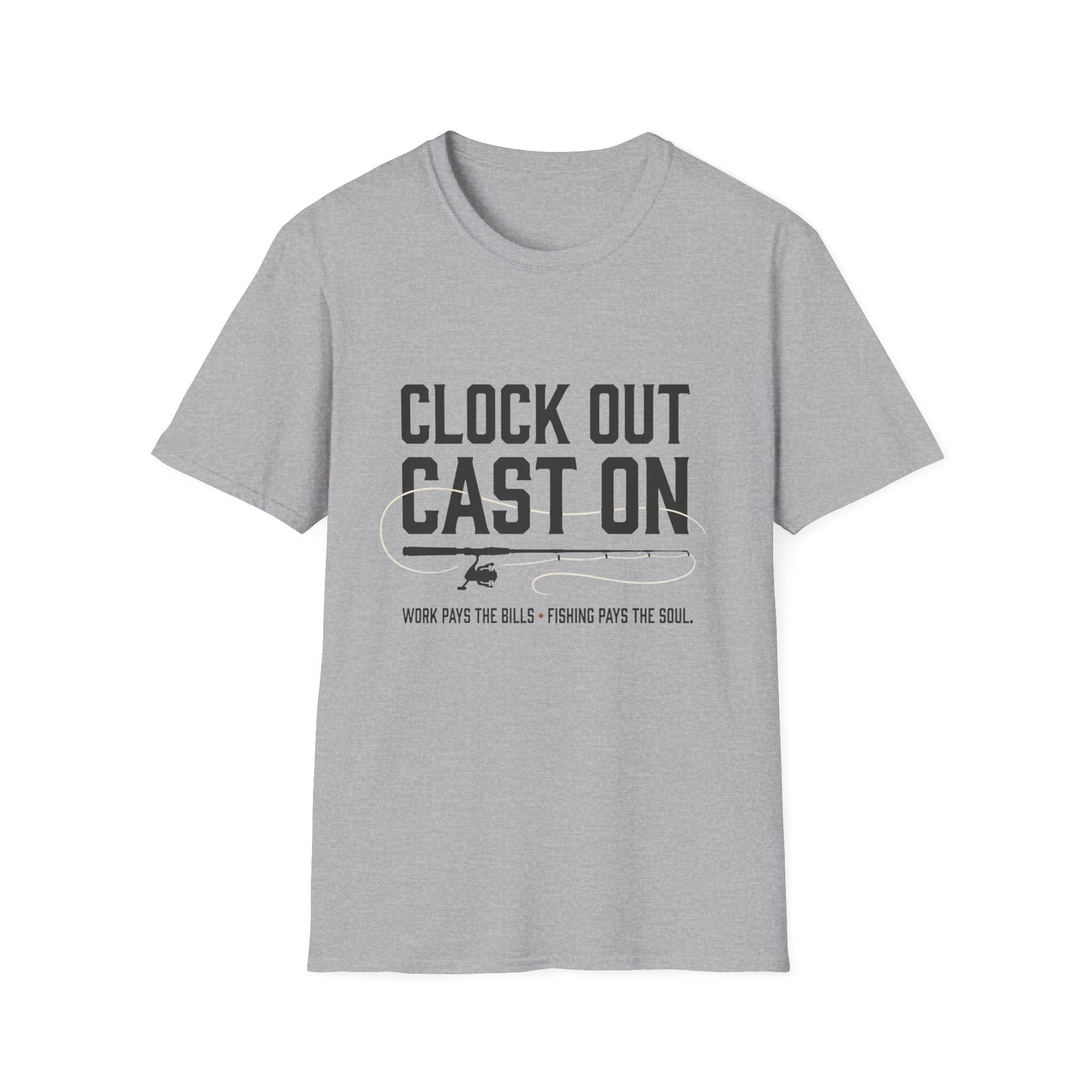 Clock Out Cast On