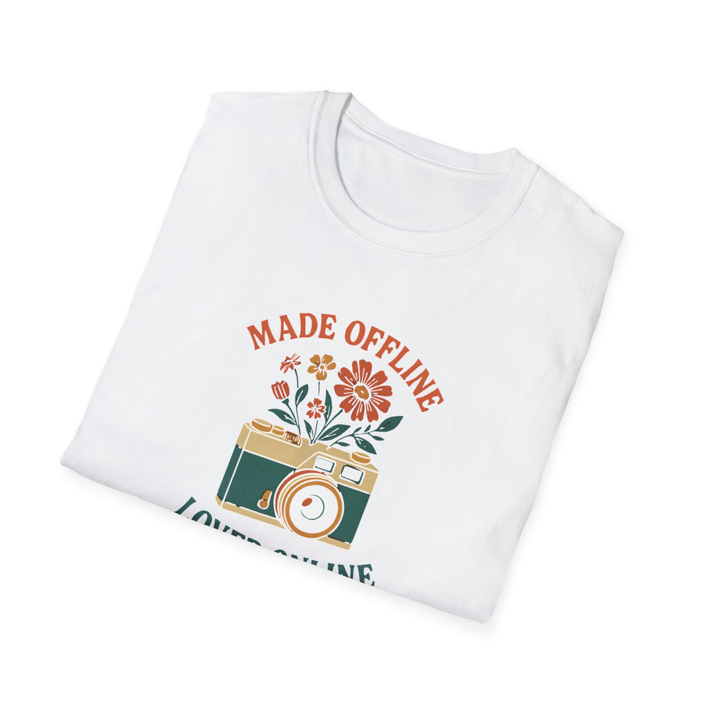 Camera with Flowers T-Shirt