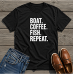 Boat Coffee Fish Repeat