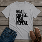 Boat Coffee Fish Repeat