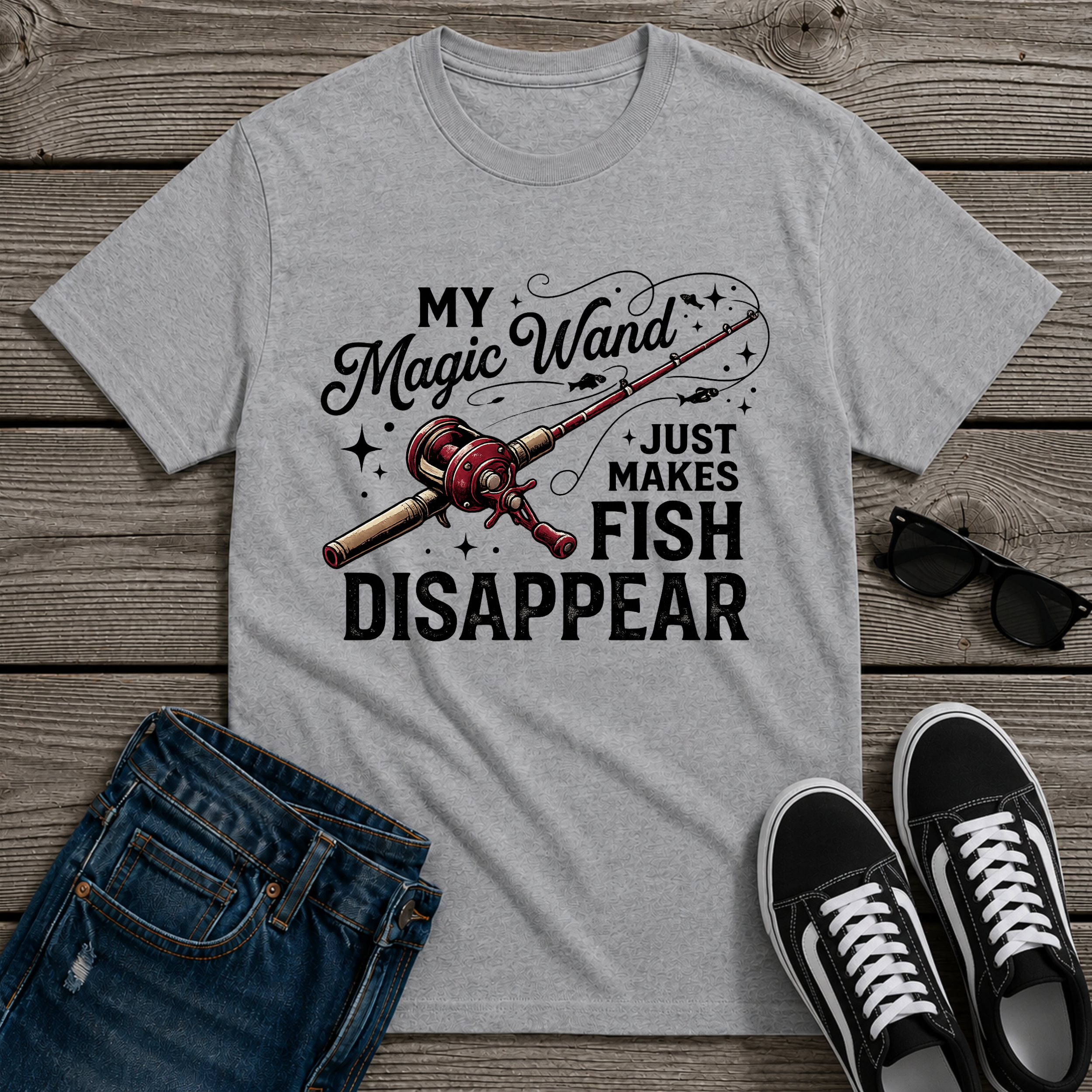 Magic Wand Makes Fish Disappear